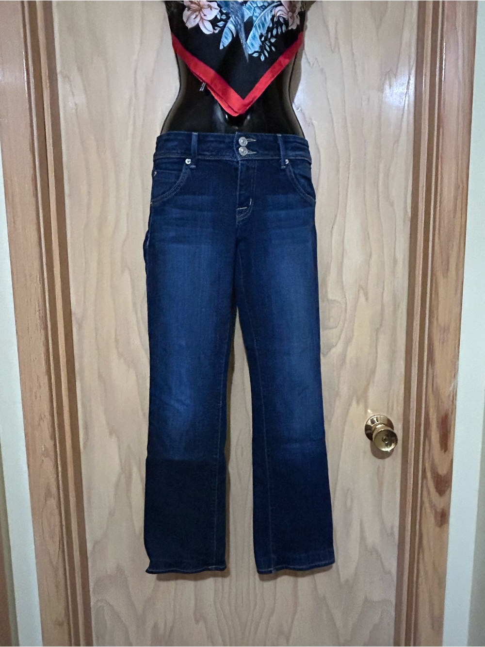 Hudson Flap Pocket Slim Bootcut Stretch Jeans